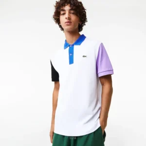 Lacoste Men's Polo Shirt 100% Cotton Classic Fit Short Sleeve Polo T-Shirt Golf Casual Wear On Sale L22325
