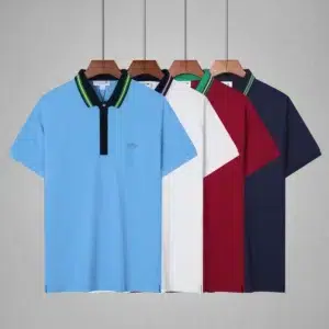 Lacoste Men's Polo Shirt 100% Cotton Classic Fit Short Sleeve Polo T-Shirt Golf Casual Wear On Sale L2401