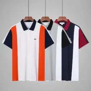 Lacoste Men's Polo Shirt 100% Cotton Classic Fit Short Sleeve Polo T-Shirt Golf Casual Wear On Sale L2402