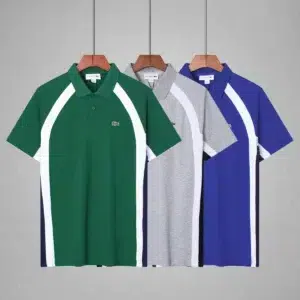 Lacoste Men's Polo Shirt 100% Cotton Classic Fit Short Sleeve Polo T-Shirt Golf Casual Wear On Sale L2403