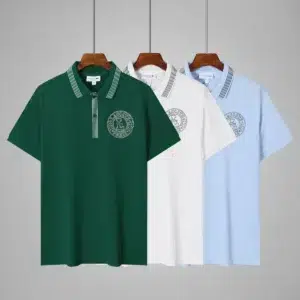 Lacoste Men's Polo Shirt 100% Cotton Classic Fit Short Sleeve Polo T-Shirt Golf Casual Wear On Sale L25210
