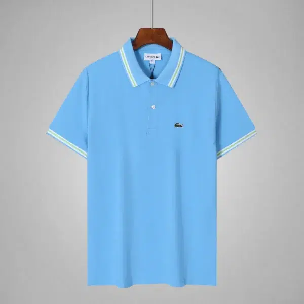 Lacoste Men's Polo Shirt 100% Cotton Classic Fit Short Sleeve Polo T-Shirt Golf Casual Wear On Sale L25212 - Image 3