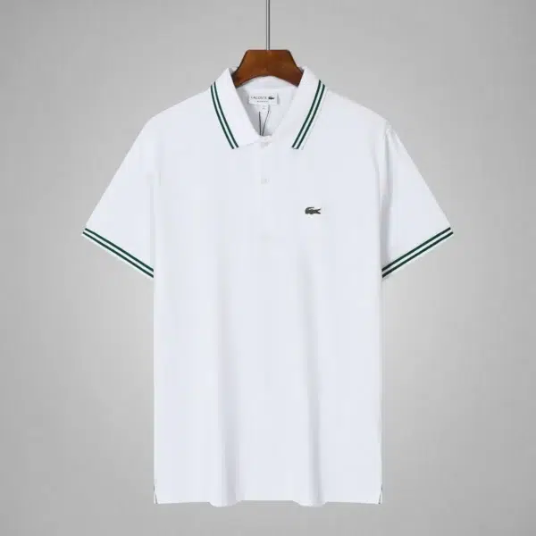Lacoste Men's Polo Shirt 100% Cotton Classic Fit Short Sleeve Polo T-Shirt Golf Casual Wear On Sale L25212 - Image 2