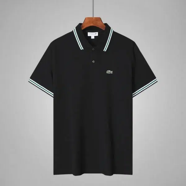 Lacoste Men's Polo Shirt 100% Cotton Classic Fit Short Sleeve Polo T-Shirt Golf Casual Wear On Sale L25212 - Image 5