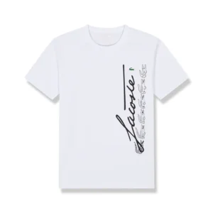 Lacoste Men's 100% Cotton Crew Neck T-Shirt Classic Fit Short Sleeve Essential Casual Tee L02