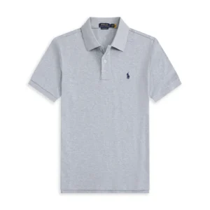 High Quality Ralph Lauren Men’s Pony Polo Shirt 100% Cotton Slim Fit Short Sleeve Polo T-Shirt Golf Casual Wear 8821